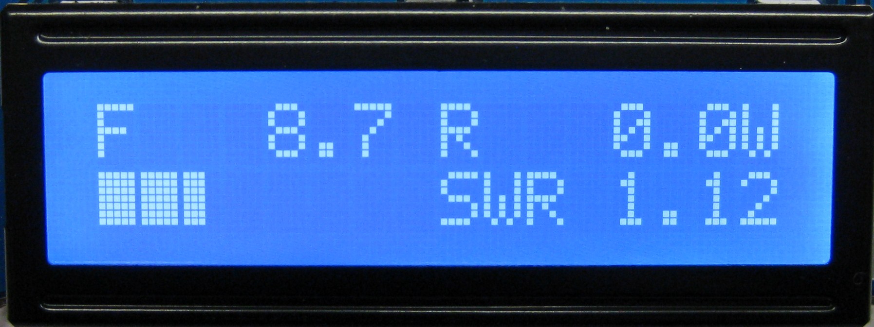 SWR-/Power Messbrücke LCD-Anzeige
